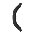Realistischer Doppeldildo Schwarz 46cm RealRock