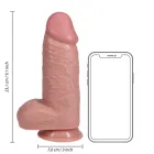 Dildo EXTRA DICK mit Hodensack 23 x 7,6 cm