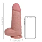 Dildo EXTRA DICK mit Hodensack 25,4 x 8 cm
