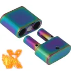 Doppelter Poppers Inhalator aus Edelstahl, mehrfarbig – XTRM FTSH