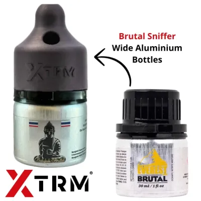 Poppers Sniffer für Brutal - Aluminium XXL Flaschen Poppers Sniffer für Brutal - Aluminium XXL Flaschen