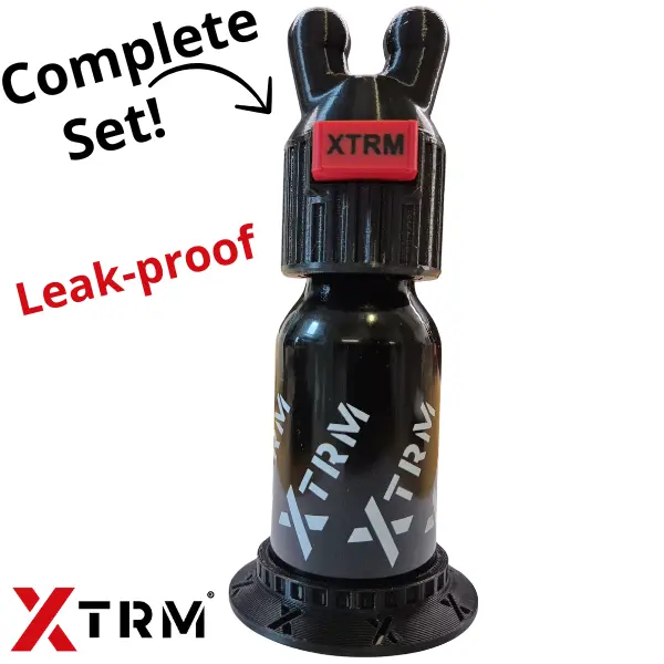 Kinky Double Sniffer Auslaufsicheres Universalset - SCHWARZ