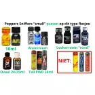 Poppers Sniffer Cap - Dreierpack