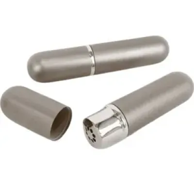 Poppers Inhalator Aluminium Grau Poppers Inhalator Aluminium Grau