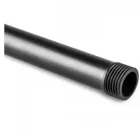 Intime schwarze Dusche