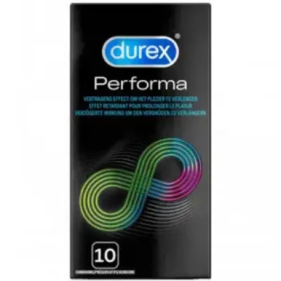 Durex Performa Kondome (Orgasmusverzögerung) – 10er-Pack Durex Performa Kondome (Orgasmusverzögerung) – 10er-Pack