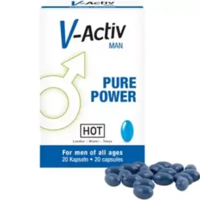 HOT V-Activ Pure Power For Men - 20 Stück HOT V-Activ Pure Power For Men - 20 Stück