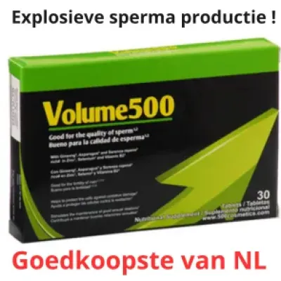 Volume500 Spermienproduktionskapseln - 30 Kapseln