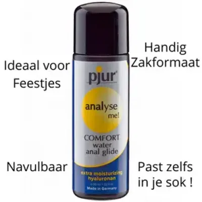 Pjur Analyse Me! Analgleitmittel auf Wasserbasis 30 ml Pjur Analyse Me! Analgleitmittel auf Wasserbasis 30 ml