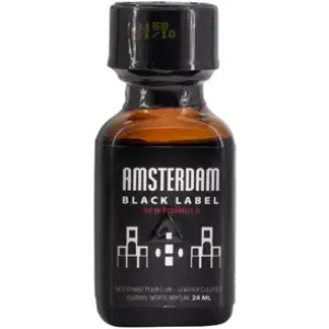 Amsterdam Black Label Poppers - 24 ml
