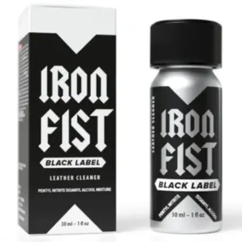 Iron Fist Black Label Poppers - 24 ml