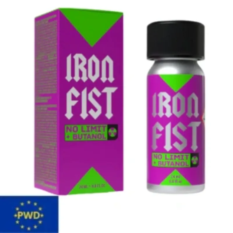 Iron Fist No Limit mit Butanol Poppers - 24ml