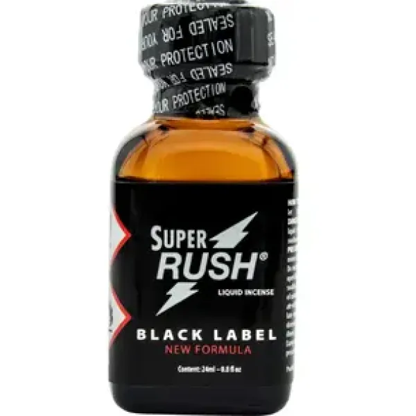 Super Rush Black Label Poppers - 24ml (PWD)