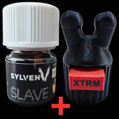 SylvenV Slave Poppers + Kinky Leakproof Sniffer SylvenV Slave Poppers + Kinky Leakproof Sniffer