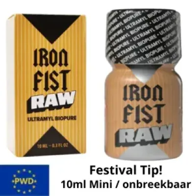 Iron Fist RAW Poppers - 10 ml (Mini) Iron Fist RAW Poppers - 10 ml (Mini)