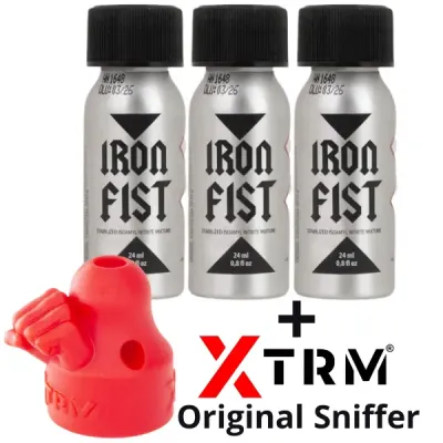 Iron Fist Original 3er-Pack + XTRM Fist Sniffer Iron Fist Original 3er-Pack + XTRM Fist Sniffer