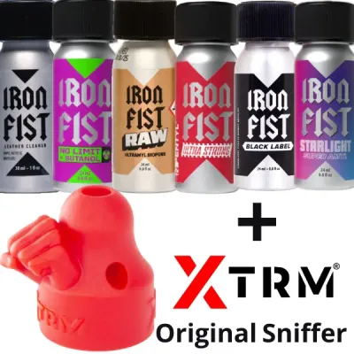Iron Fist 6er-Pack + XTRM Fist Sniffer Iron Fist 6er-Pack + XTRM Fist Sniffer