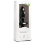 Vibrierender klassischer Analplug Schwarz