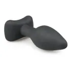 Kleiner schwarzer Buttplug aus Silikon