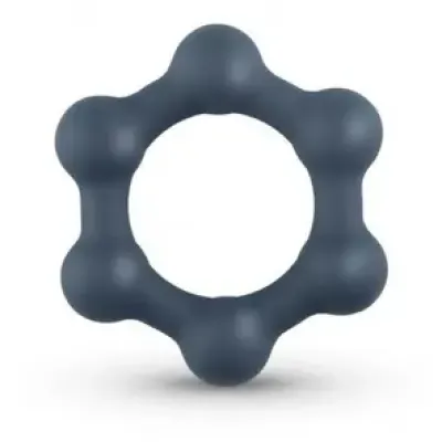 Boners Hexagon Cockring mit Stahlkugeln Boners Hexagon Cockring mit Stahlkugeln