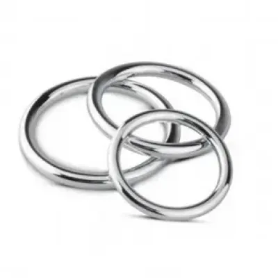 Sinner - Penis- und Hodenring-Set aus Metall Sinner - Penis- und Hodenring-Set aus Metall