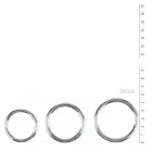 Sinner - Penis- und Hodenring-Set aus Metall