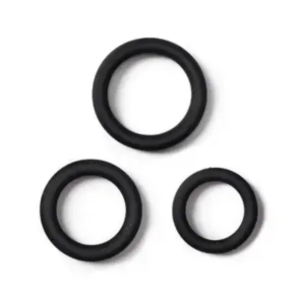 Cockring-Set Silikon (3 Größen)