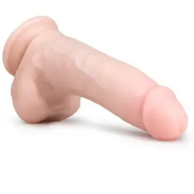Realistischer Dildo mit Hodensack - 20 cm Realistischer Dildo mit Hodensack - 20 cm