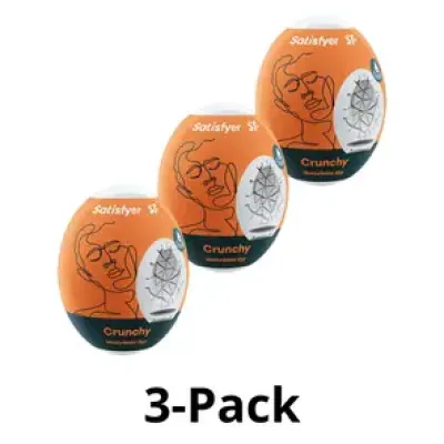 Masturbator Egg Crunchy 3er-Pack Masturbator Egg Crunchy 3er-Pack