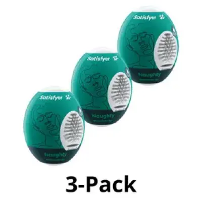 Masturbator-Ei Naughty 3er-Pack Masturbator-Ei Naughty 3er-Pack